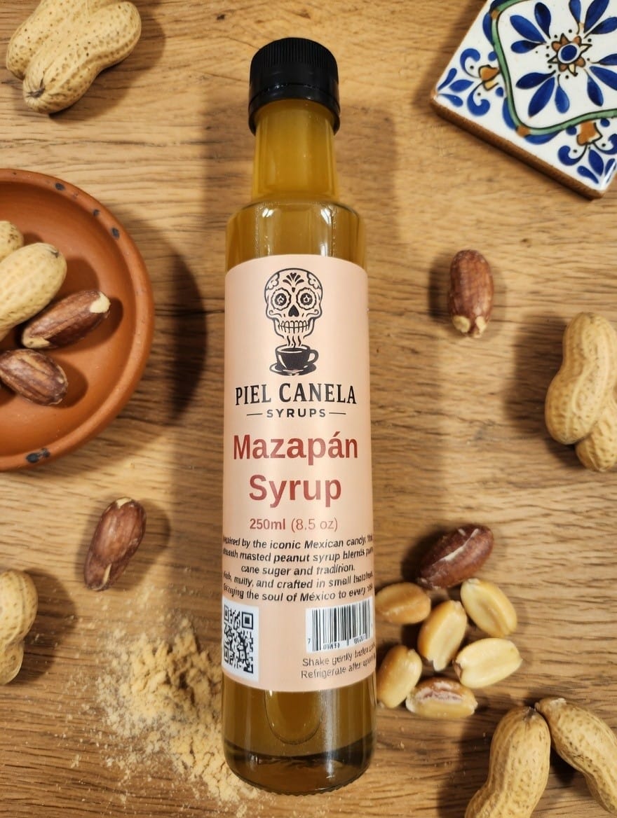 Mazapán Syrup 250ml. (8.5oz)